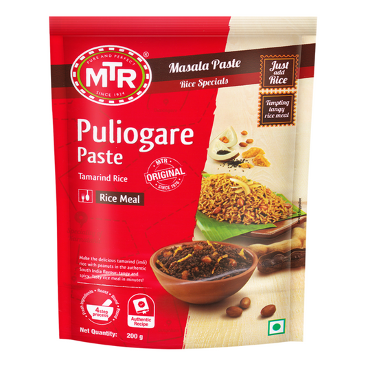 MTR Puliogare pasta pro jihoindickou tamarindovou rýži (200g)
