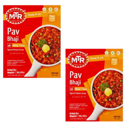 MTR Pav Bhaji / Bramborovozeleninová směs (Balení 2 x 300g) 600g - Hotové jídlo
