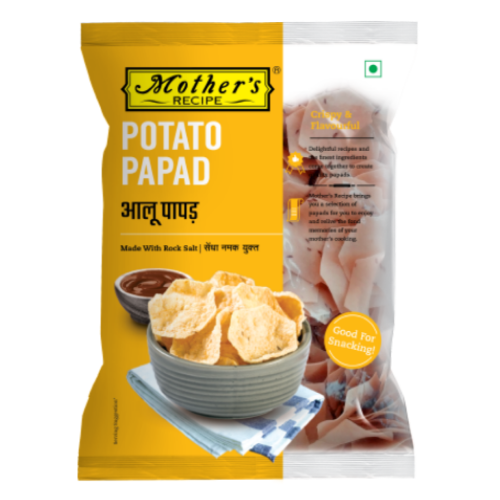 Mother's Recipe Potato Papad (75g) - Sale item [BBD: 23 August 2023]