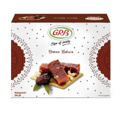 GRB Datlová halwa (200g) - SLEVA [Datum spotřeby: 28. srpna 2024]