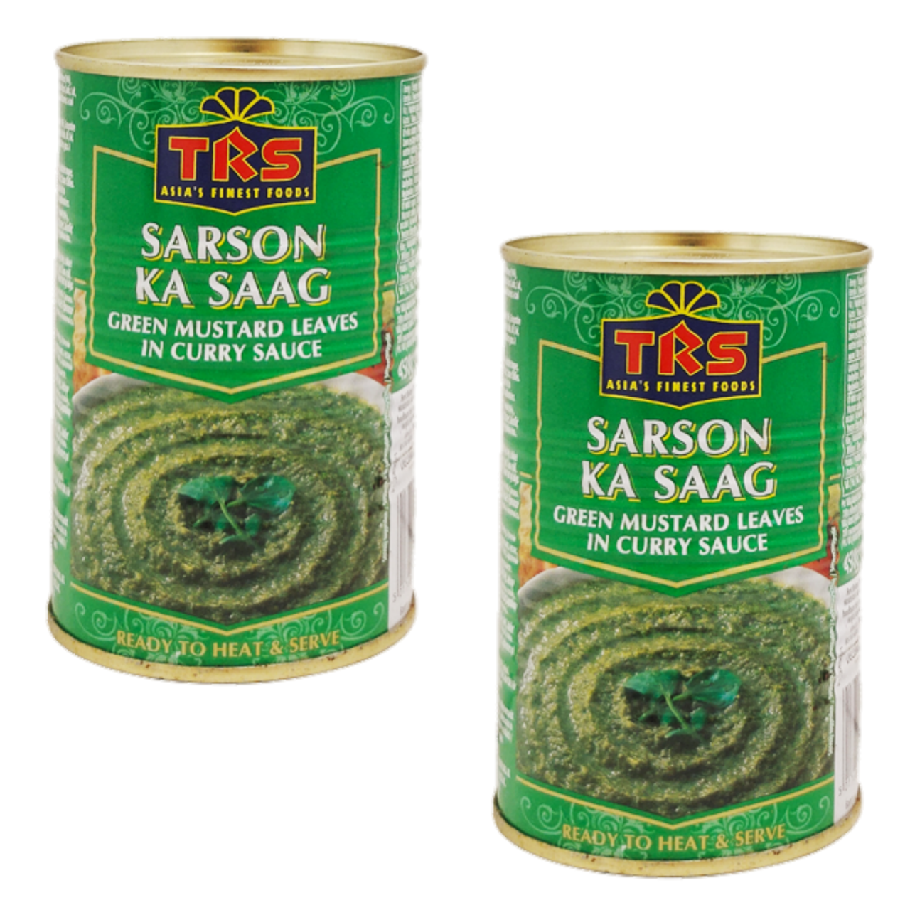 TRS Canned Sarson ka Saag Tin (Bundle of 2 x 450g)