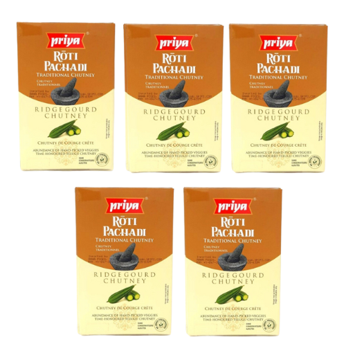 Priya Ridge Gourd / Torai Chutney (Bundle of 5 x 100g)