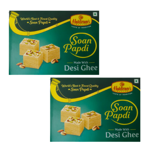 Haldiram's Soan Papdi Special (Bundle of 2 x 500g)