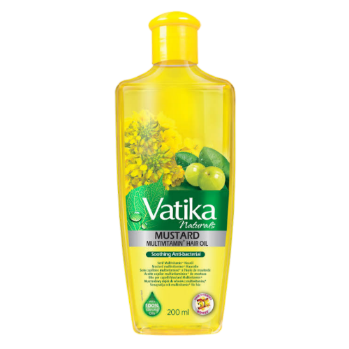 Dabur Vatika Enriched Mustard Hair Oil (200ml)