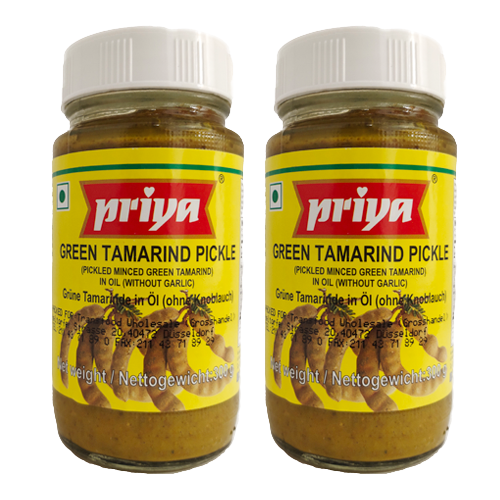 Dookan_Priya Green Tamarind Pickle (Bundle 2 x 300g)