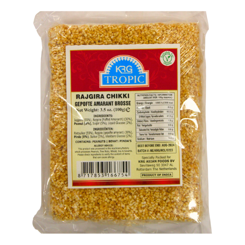 Tropic Rajgira Chikki (100g)