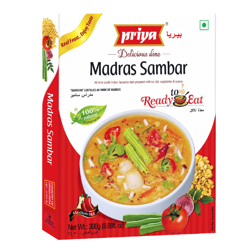 Priya Ready to Eat Madras Sambar (300g)