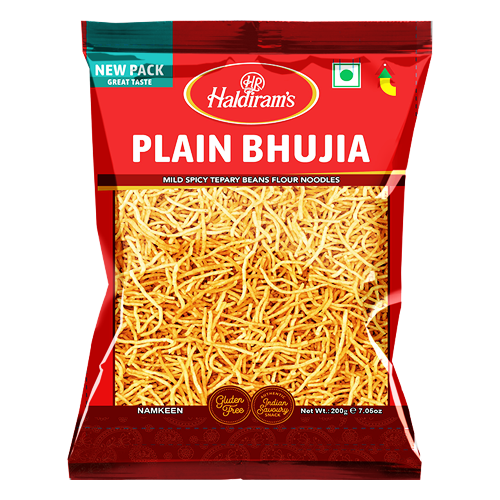 Haldiram's Plain Bhujia / Smažené luštěninové nudličky (200g)