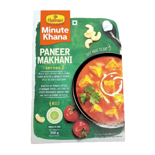 Haldiram's Paneer Makhani - krémový panýr, hotové jídlo (300 g)