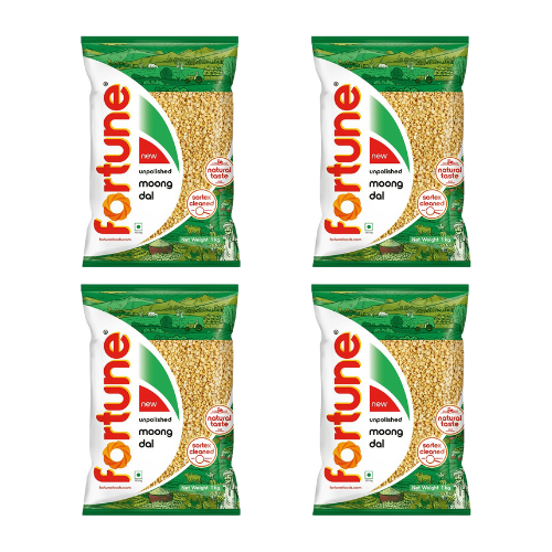 Fortune Mungo fazole loupaná, půlená (Balení 4 x 500 g) 2kg