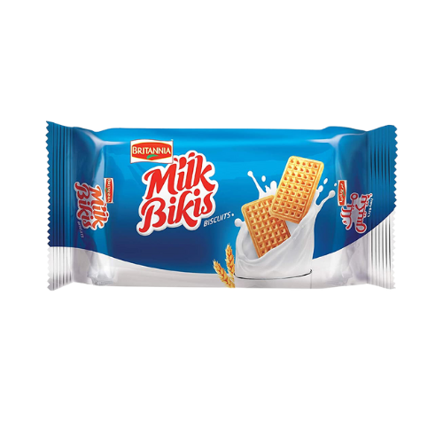 Britannia Milk Bikis Biscuits / Mléčné sušenky (90g)