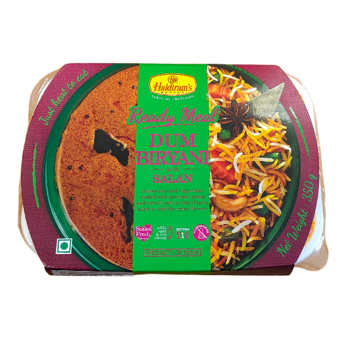 Haldiram's Dum Biryani With Salan (300g)