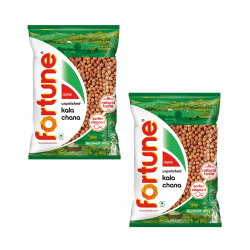 Fortune Brown Chickpea / Hnědá cizrna (Balení 2 x 500 g) 1kg