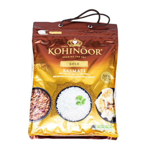 Kohinoor Gold Basmati Rice (5kg) - Dookan