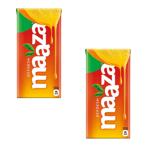 Maaza Mango Juice (Bundle of 2 x 135ml) - Sale Item [BBD: 10 July 2024]