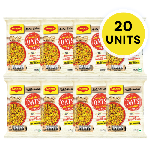 Maggi Nutri-Licious instantní ovesné nudle (Balení 20  x 72,5g) 1450g