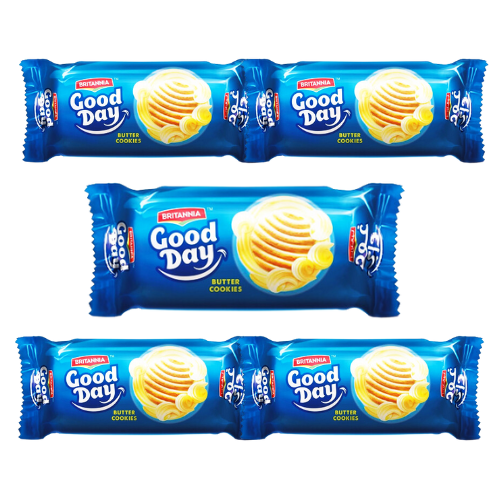 Britannia Good Day Butter Biscuit (Bundle of 5 x 72g)