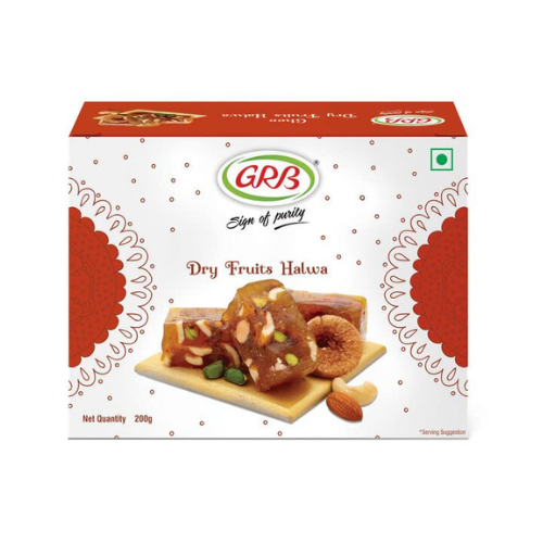 GRB Dry Fruits Halwa /Halwa se sušeným ovocem (200g)