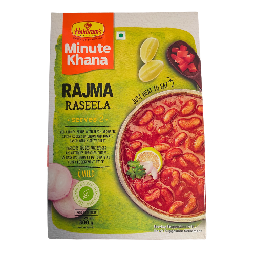 Haldiram's Rajma Raseela - kari z červených fazolí, hotové jídlo (300 g)