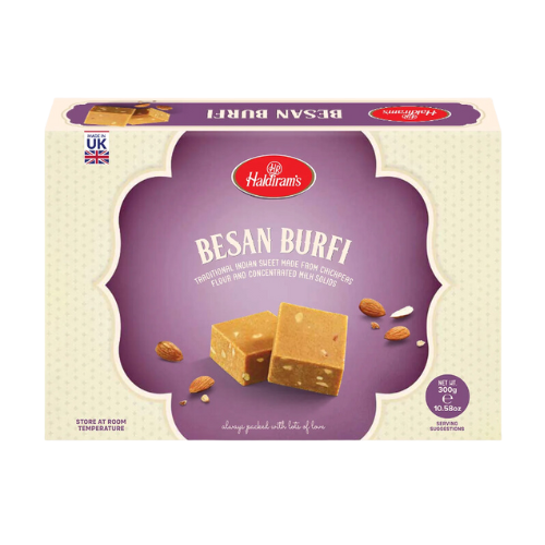 Haldiram's Besan Burfi / Cizrnové Burfi (300 g)