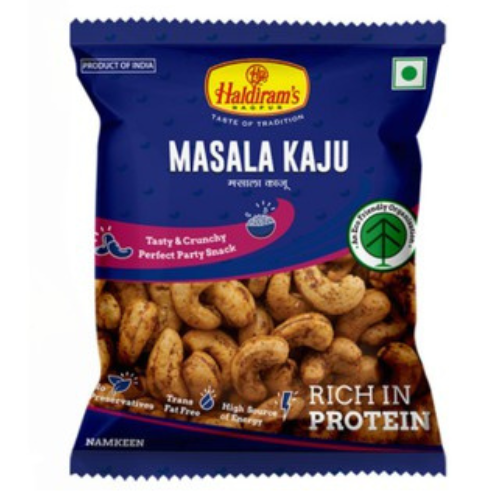 Haldiram's Masala Kaju / Kořeněné kešu ořechy (40 g)