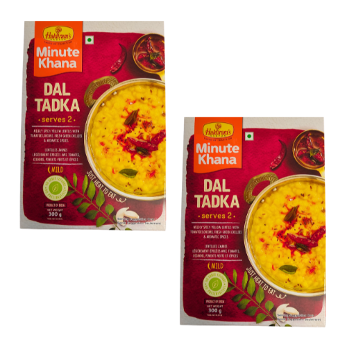 Dal Tadka - Kořeněná čočka, hotové jídlo (balení 2 x 300 g)