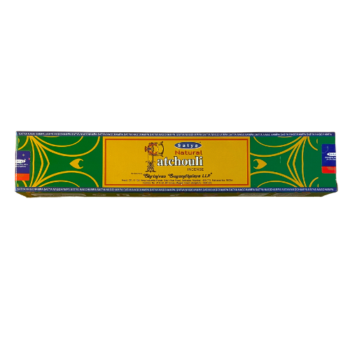 Satya Nag Champa Natural Patchouli Agarbatti / Incense Sticks (15g)