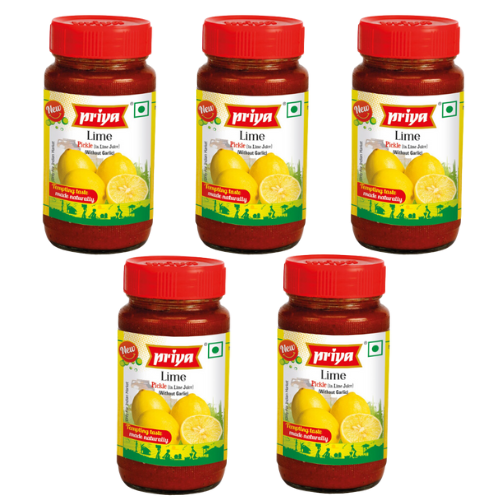 Priya v koření nakládaný citrón v limetkové šťávě (Balení 5 x 300g) 1,5Kg