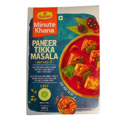 Haldiram's Paneer Tikka Masala - panýr tikka masala, hotové jídlo (300 g)