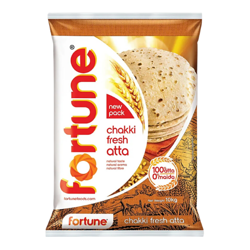 Fortune Chapati Chakki Atta / Celozrnná mouka (10kg) Vývozní balení !