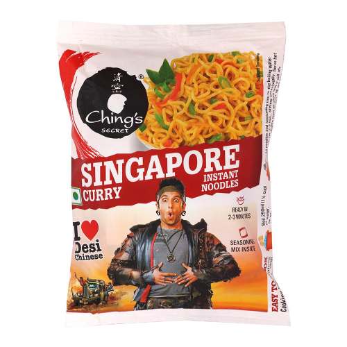 Chings Secret Singapore Curry Instant Noodles (60g) - Dookan