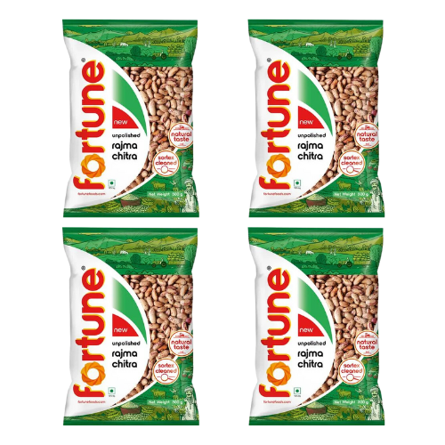 Fortune Rajma Chitra / Fazole Rosecoco (Balení 4 x 500 g) 2kg
