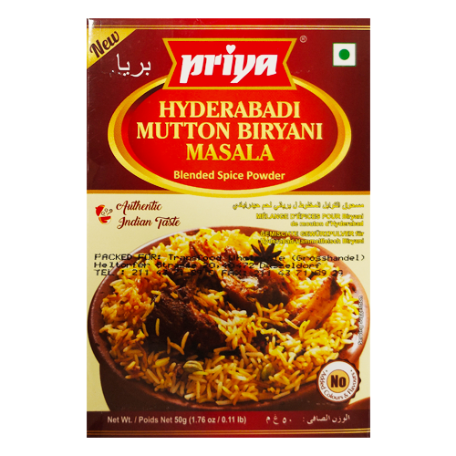 Priya Hyderabadi Mutton Biryani Masala (50g)