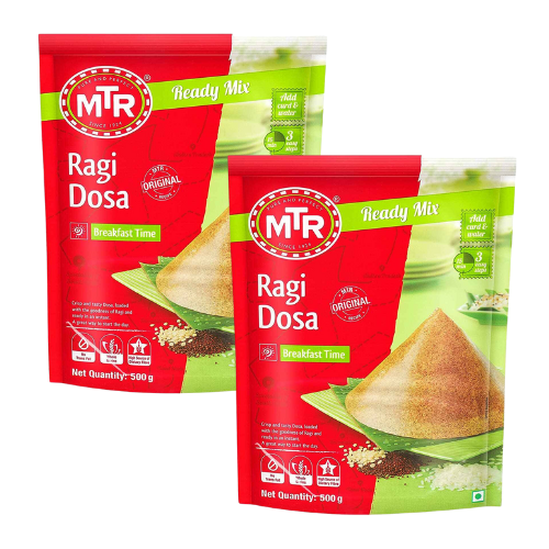 MTR Dosa z prosa - Směs pro přípravu indických palačinek (Balení 2 x 500g)