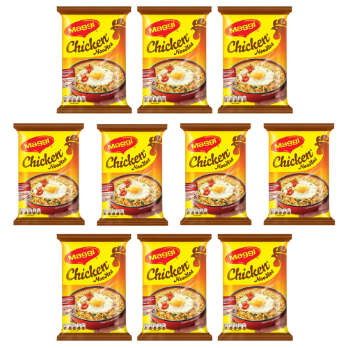 Maggi instantní nudle s kuřecí příchutí (Balení 10 x 70g) 700g