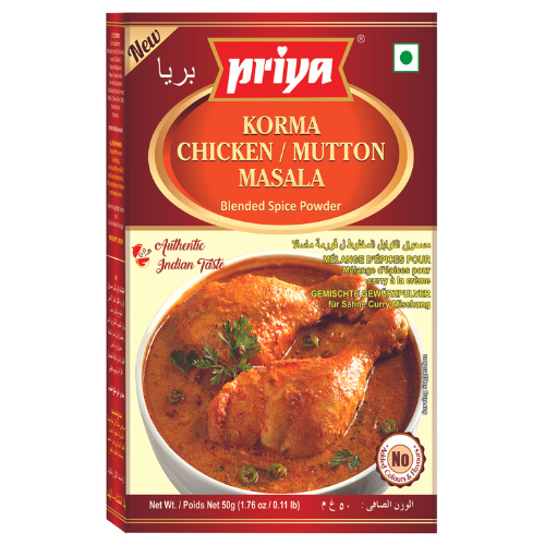 Priya Korma (Chicken/Mutton) Masala Powder (50g)