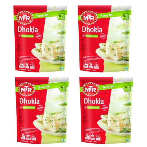 MTR Instant Dhokla Mix (Bundle of 4 x 200g)