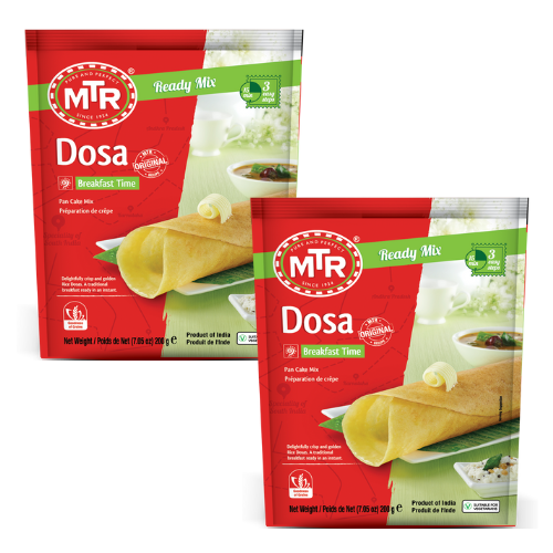 MTR Dosa Plain mix / Mix na palačinky Dosa (Balení 2 x 200g) 400g