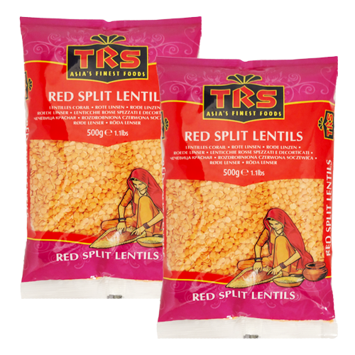 TRS_Red_Lentils_/_Masoor_Split_(Bundle_of_2_x_500g)_-_1kg