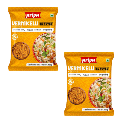 Priya Roasted Vermicelli (Bundle of 2 x 400g)