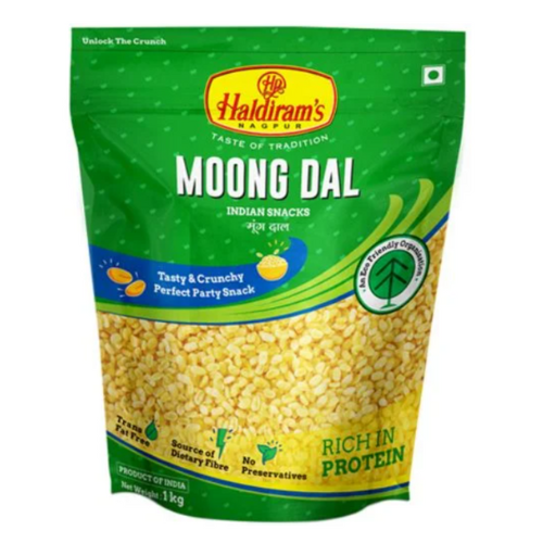 Haldiram's Moong Dal / Pražené fazole Mungo (1 kg)