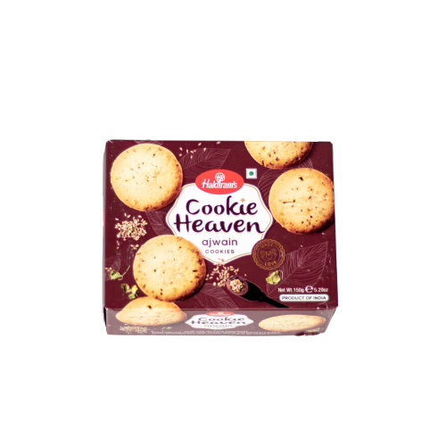 Haldiram's Cookie Heaven Ajwain (150g) - Dookan