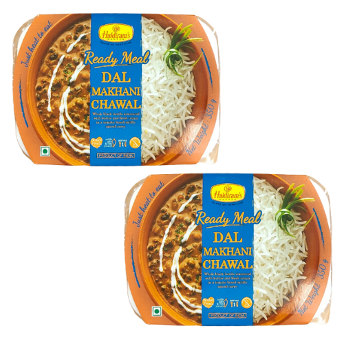 Dal Makhani Chawal - rýže s krémovou čočkou, hotové jídlo (balení 2 x 350 g)