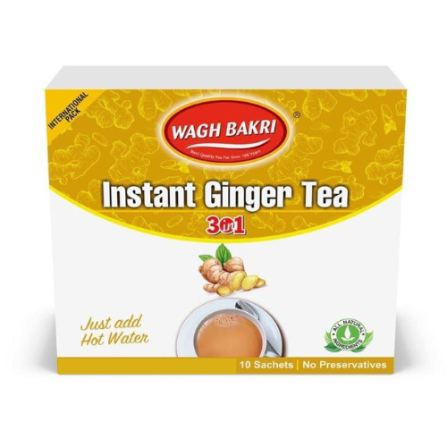 Wagh Bakri Instant Ginger Tea Premix (140g) - Sale Item [BBD: 30 June 2026]