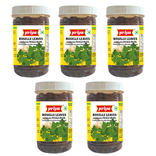 Priya pasta z listů ibišku - PET láhev (Balení 5 x 300g) 1,5Kg