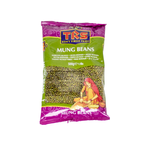 TRS Moong Dal Whole (Mung Beans) - With Skin (500g) - Dookan