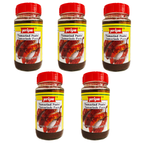 Priya Tamarind Paste / Tamarindová pasta (Balení 5 x 300g) 1,5Kg