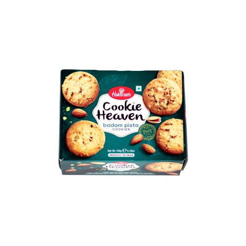 Haldiram's Cookie Heaven Badam Pista (150g) - Dookan