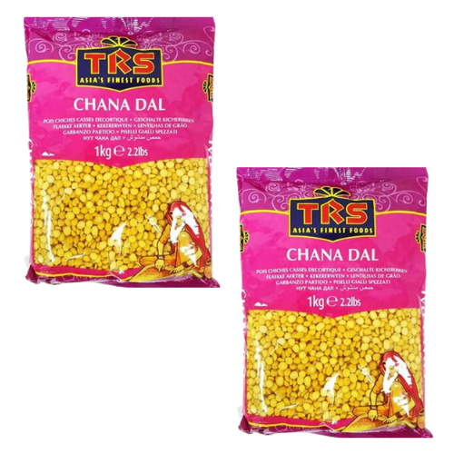 TRS Chana Dal / Cizrna - loupaná, půlená (Balení 2 x 1kg) - 2 kg