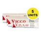 Vicco Vajradanti Toothpaste / Zubní pasta (Balení 5 x 100g) 500g